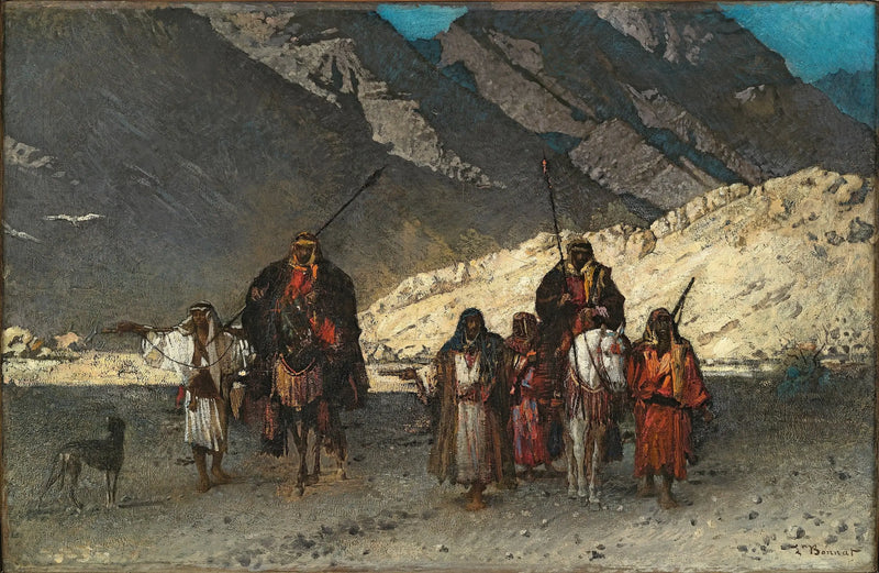 Cheikhs arabi nei monti - Léon Bonnat