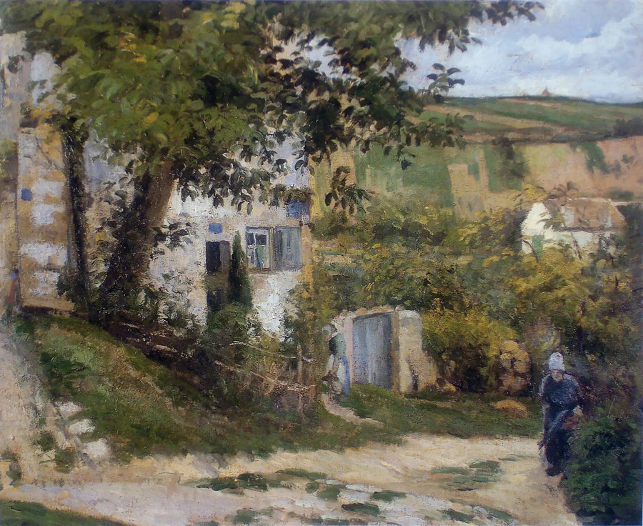 Sentiero all'Hermitage - Camille Pissarro