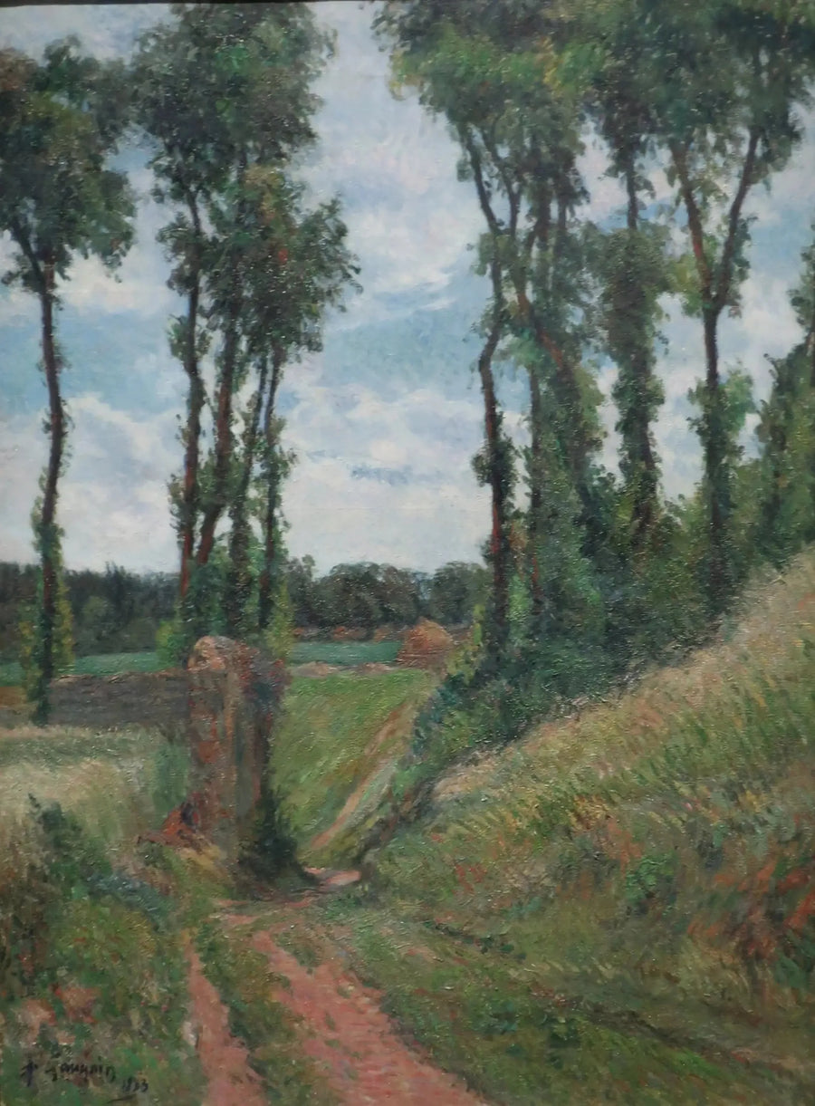 Viale dei pioppi, Osny - Paul Gauguin