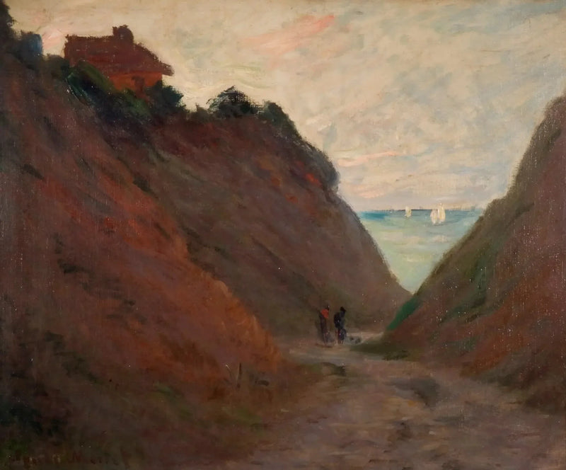 Il Sentiero Scavato nella Scogliera a Varangéville - Claude Monet