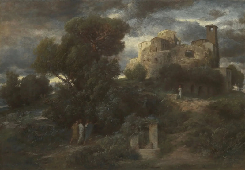 Cammino di Emmaus - Arnold Böcklin