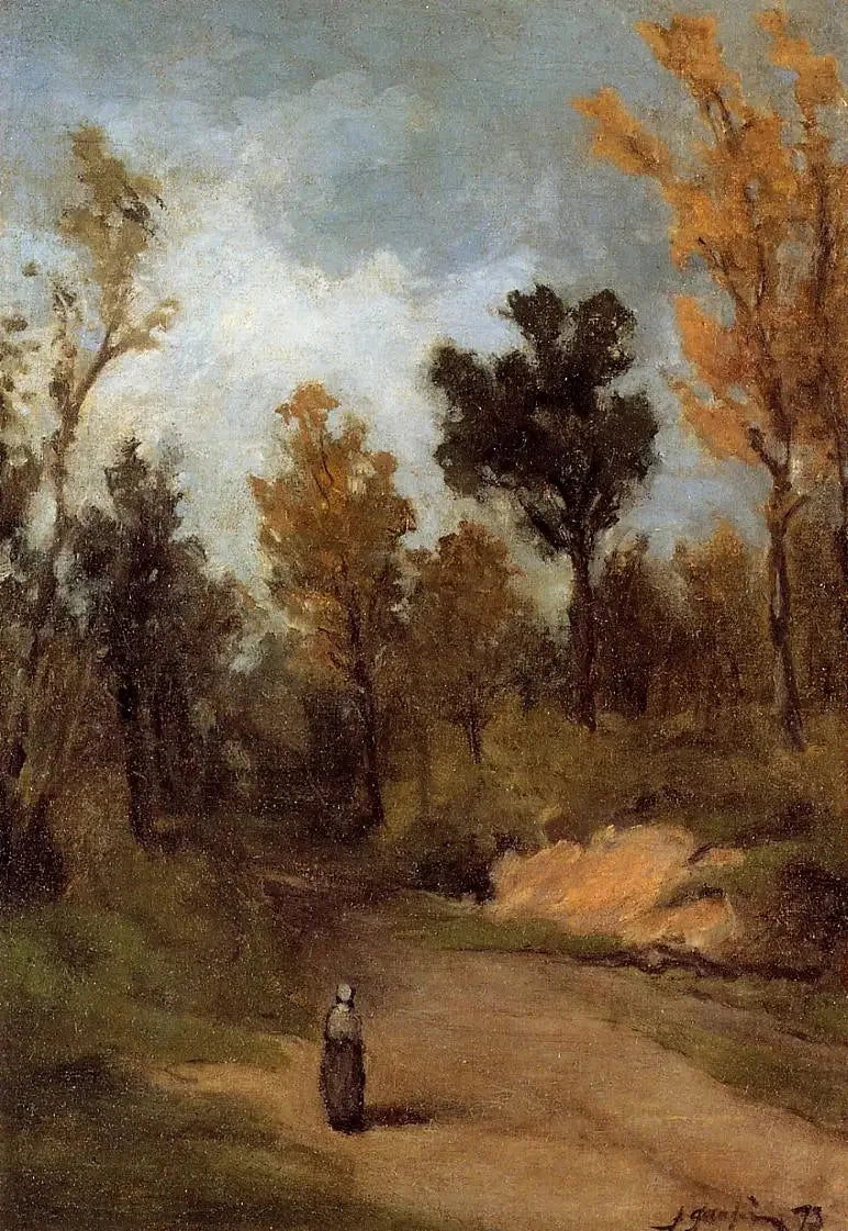 Sentiero nella foresta - Paul Gauguin