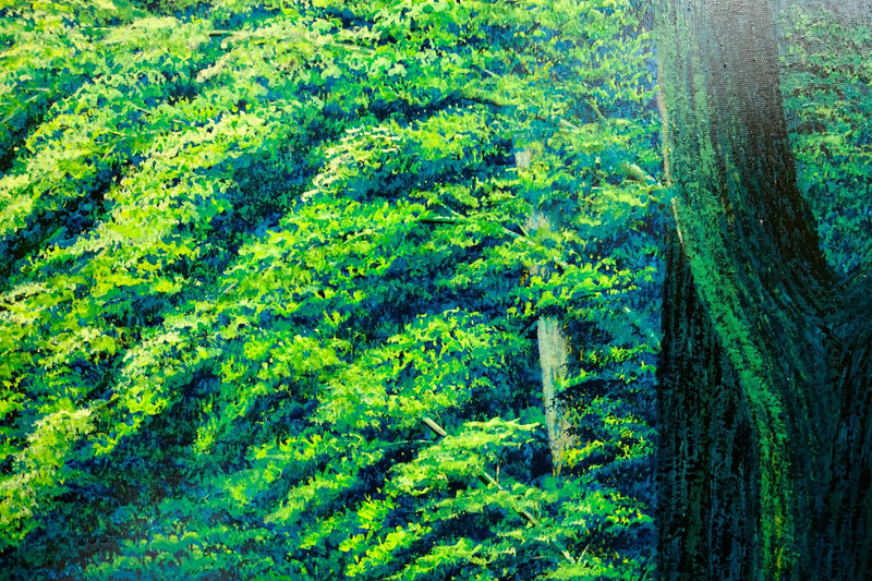 Sentiero nella Foresta Verde  | Dimensioni: 130 x 190 cm