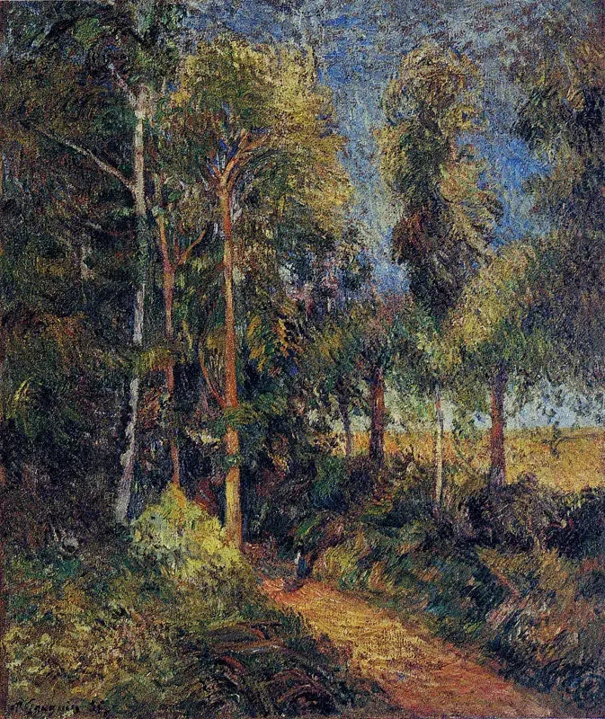 Sentiero nella faggiata - Paul Gauguin