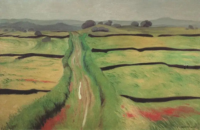 Sentiero nella brughiera - Félix Vallotton