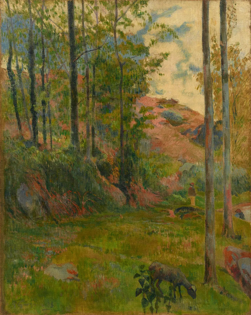 Sentiero in fondo a Pont-Aven - Paul Gauguin