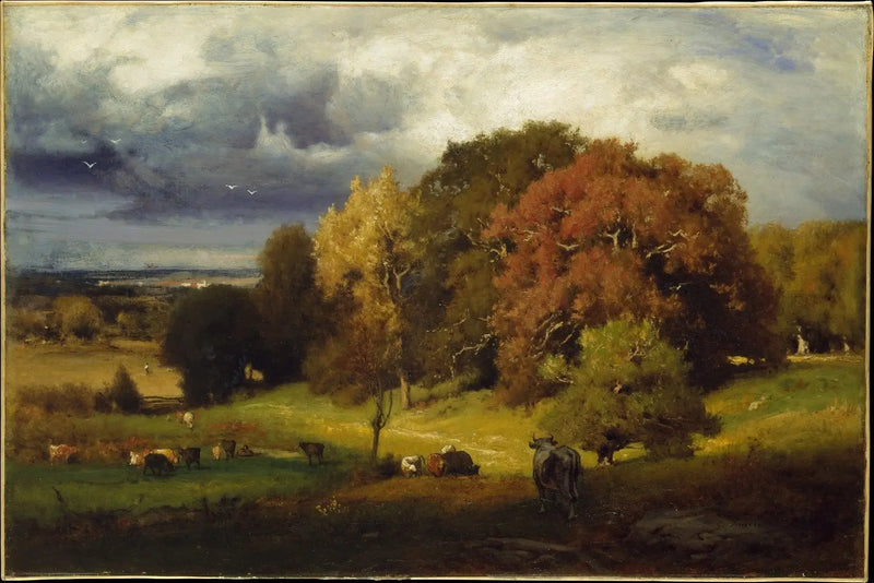 Quercie d'autunno - George Inness