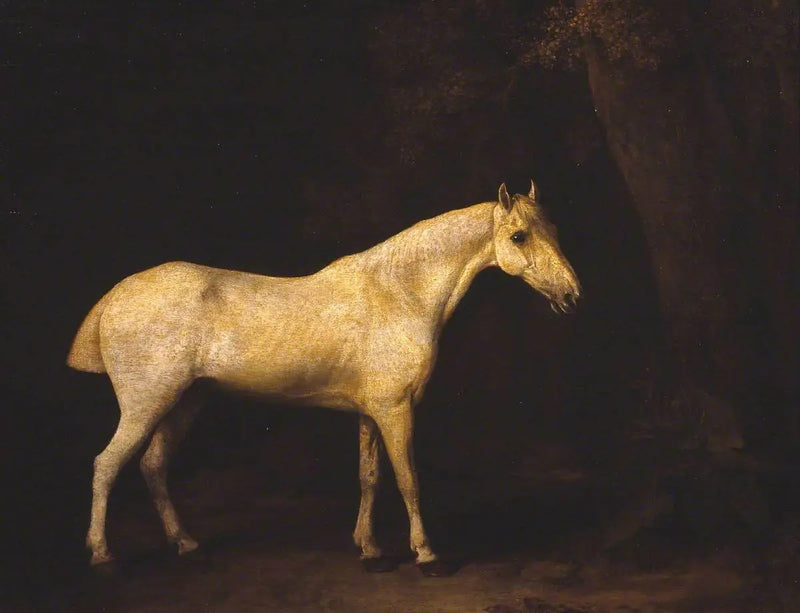 Cavallo all'ombra di un bosco - George Stubbs