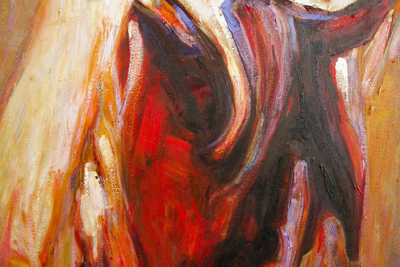 Cavallo astratto | Dimensioni: 100x100 cm