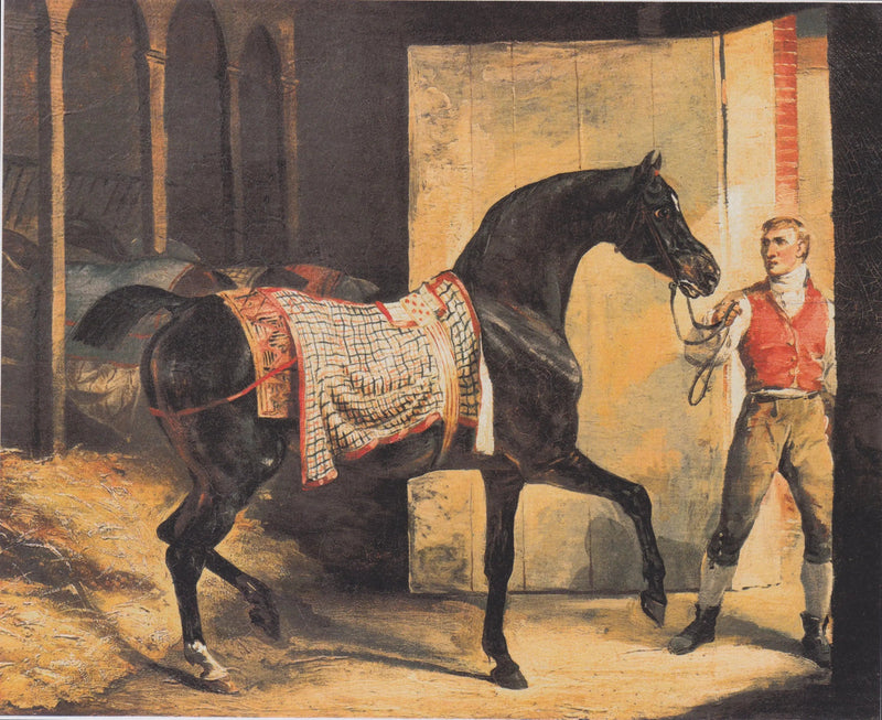 Cavallo che esce dal maneggio - Théodore Géricault