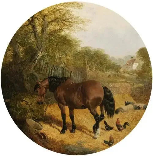 Cavalli, maiali e pollame - John Frederick Herring, Sr.