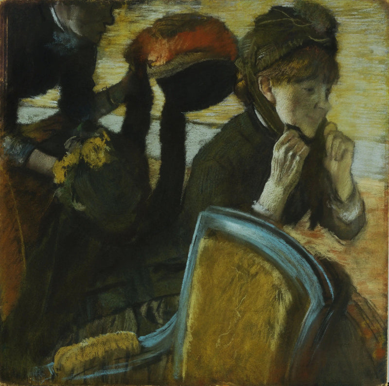 Presso la modista - Edgar Degas