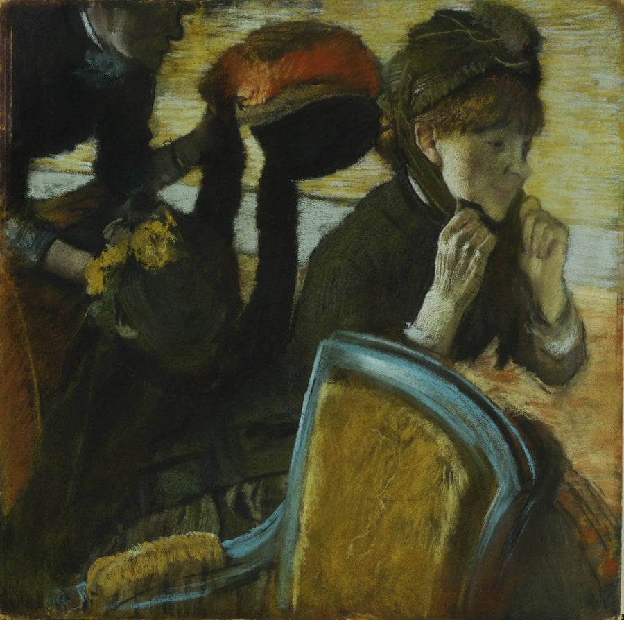 Presso la modista - Edgar Degas