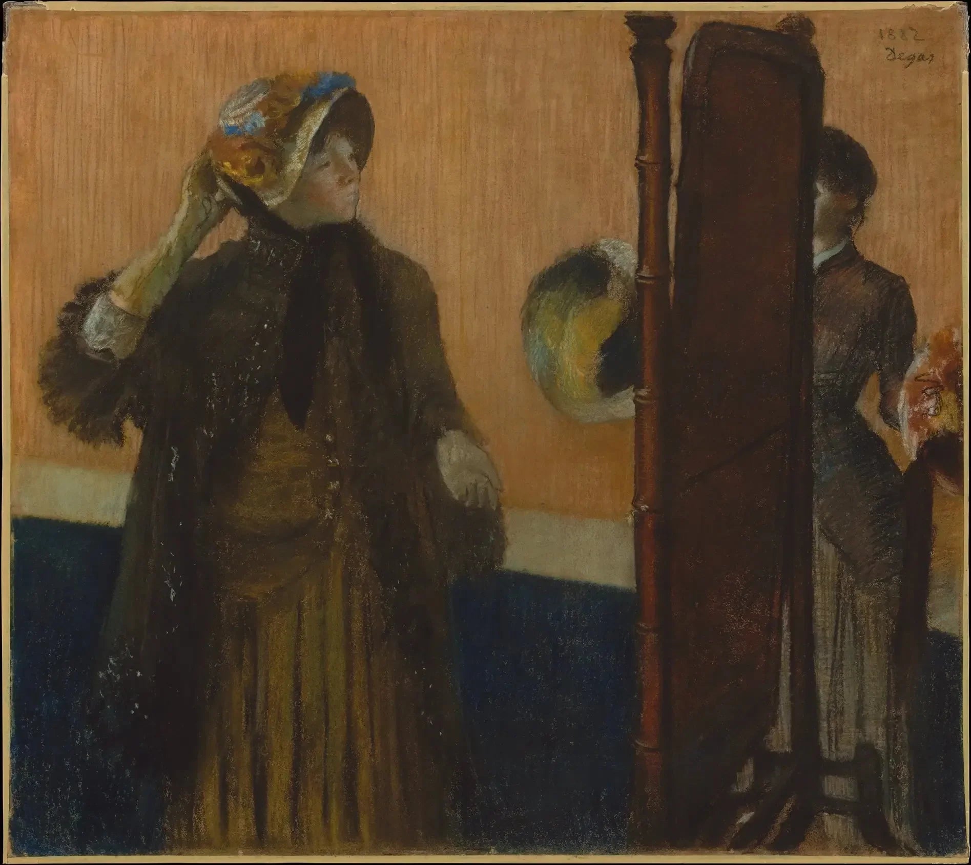 Chez la modiste - Edgar Degas image 1 reproduction d’œuvre d’art à l’huile