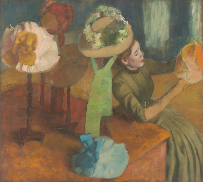 Presso la modista - Edgar Degas