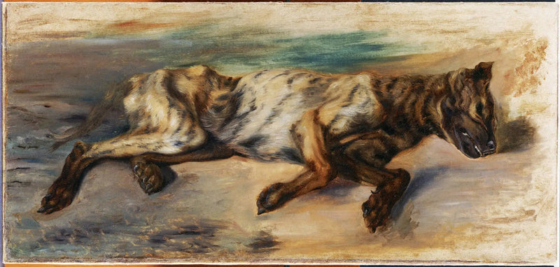 Cane morto - Eugène Delacroix