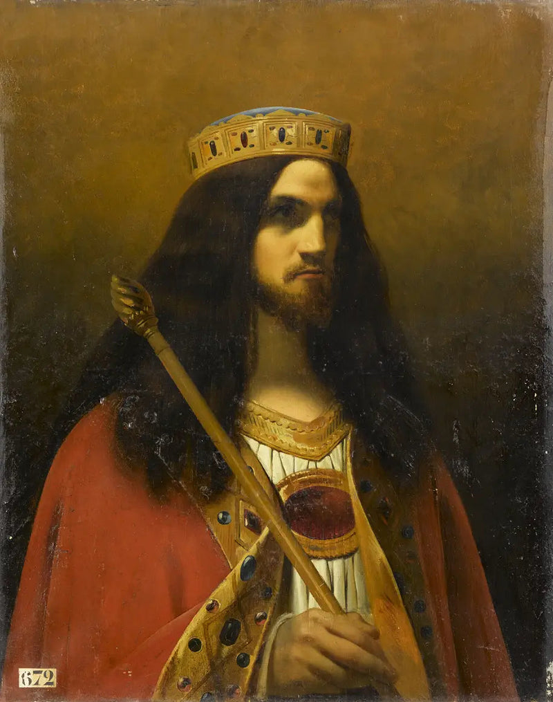 Childéric III, re dei Franchi - Émile Signol