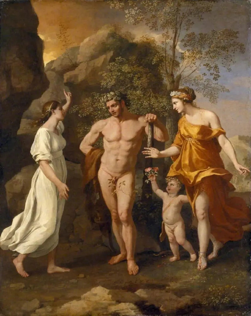 Scelta di Ercole - Nicolas Poussin