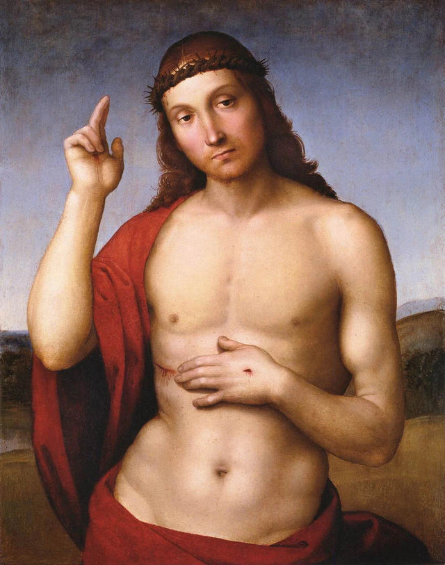 Cristo benedicente con stimmate, 1504-1506 circa - Raphaël