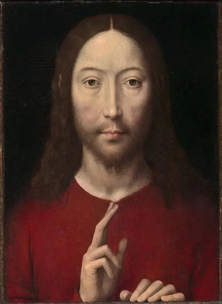 Cristo benedicente - Hans Memling