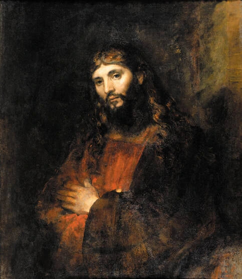 Le Christ aux bras croisés — Rembrandt, vers 1657–1661, The Hyde Collection