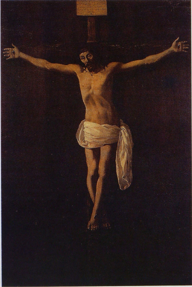 Christ crucifié - Francisco de Zurbarán image 1 reproduction de peinture à l’huile