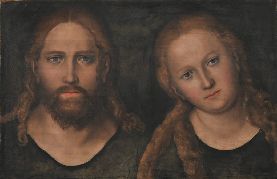 Cristo e Maria - Lucas Cranach il Vecchio