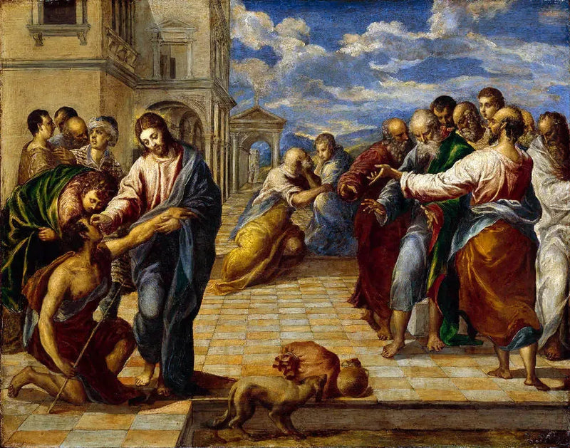 Cristo che guarisce i ciechi - El Greco