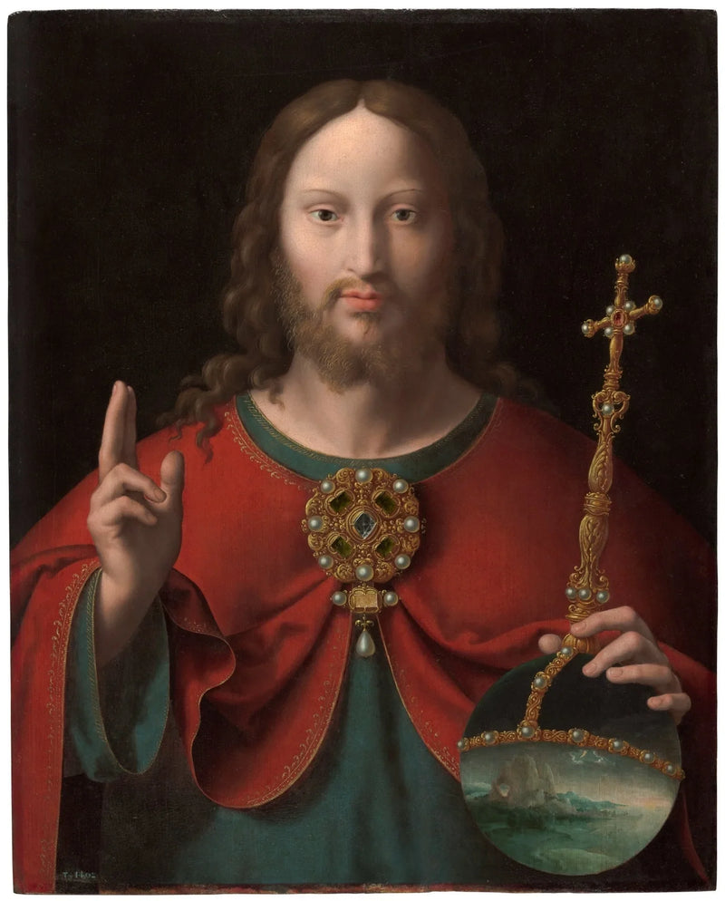 Cristo il Salvatore - Joos van Cleve