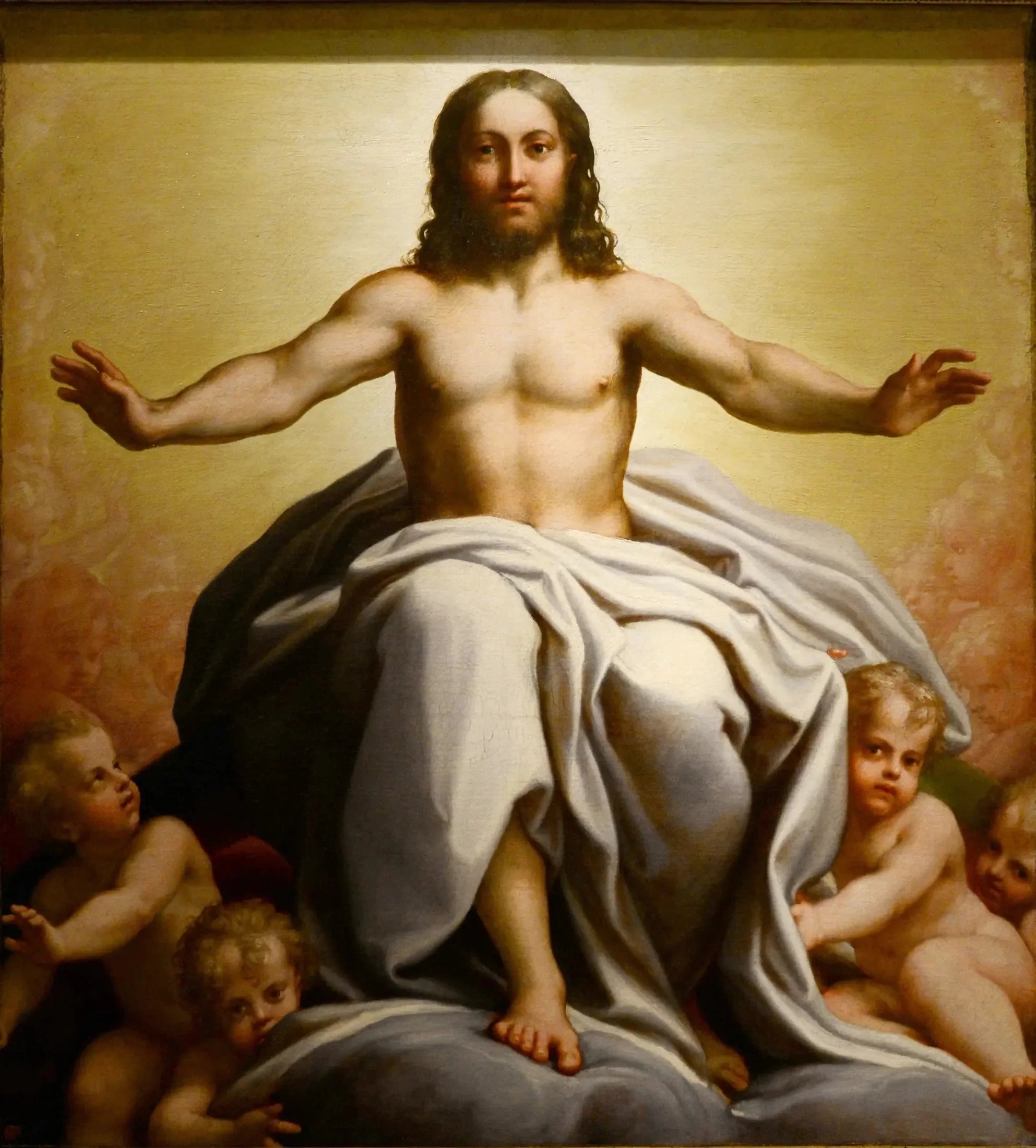 Christ Rédempteur - Antonio da Correggio image 1 tableau peint à l’huile sur toile