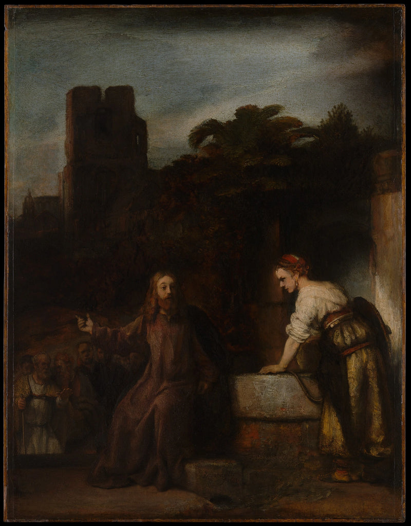 Il Cristo e la Samaritana - Rembrandt