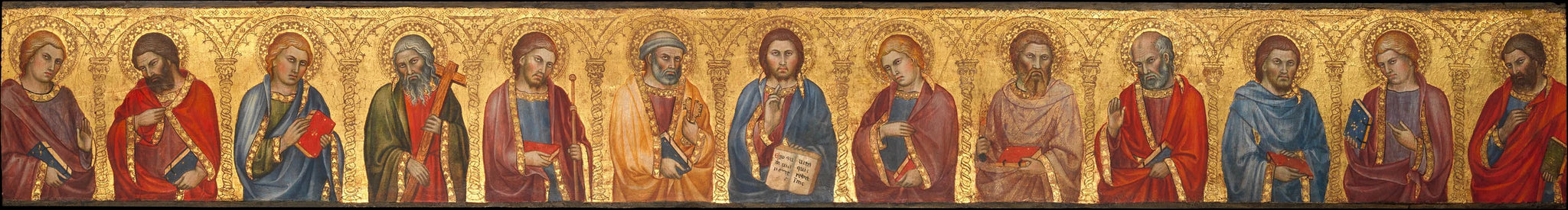 Christ and the Twelve Apostles - Taddeo di Bartolo