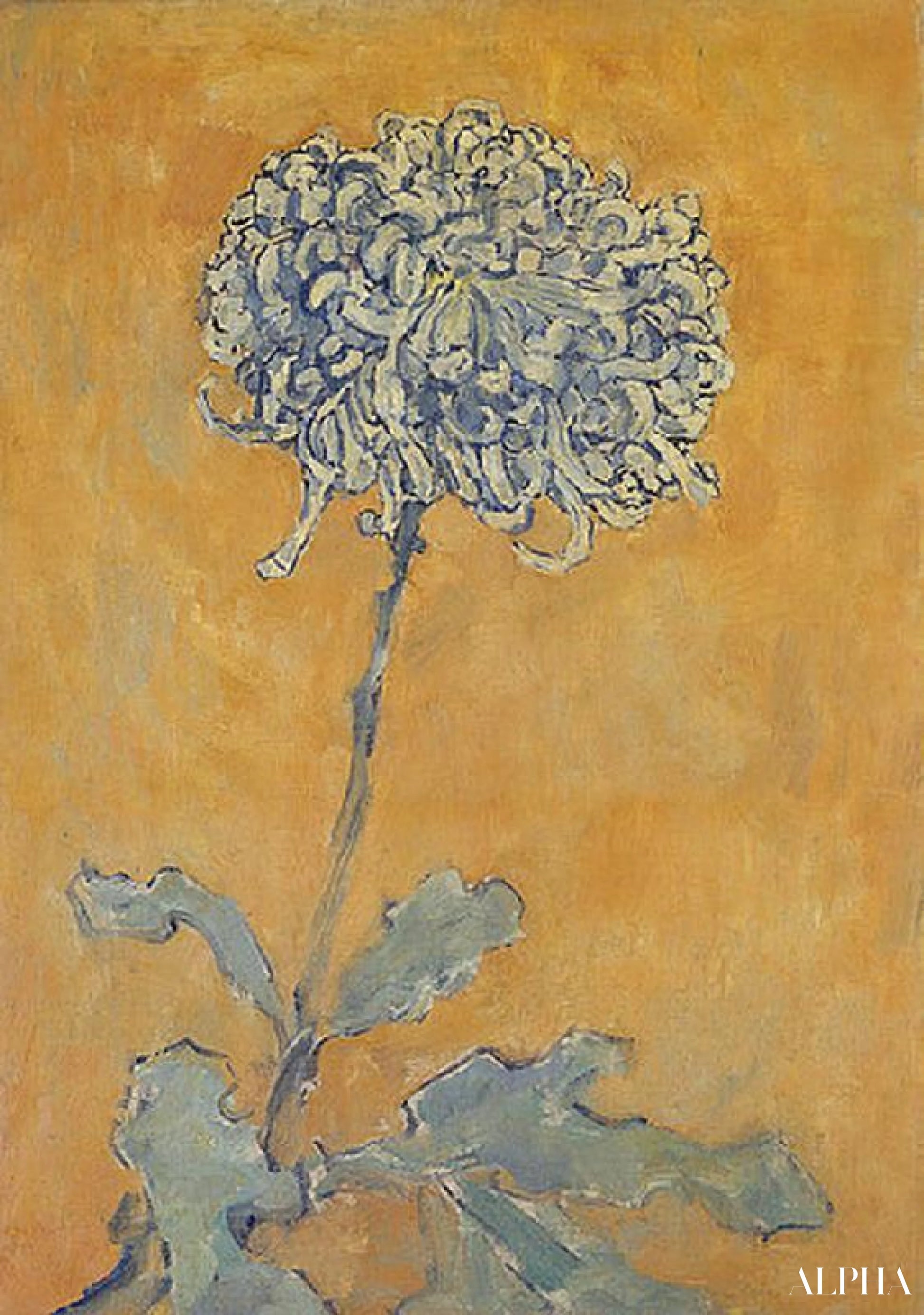 Crisantemo - Mondrian - Riproduzioni di quadri e dipinti di alta gamma