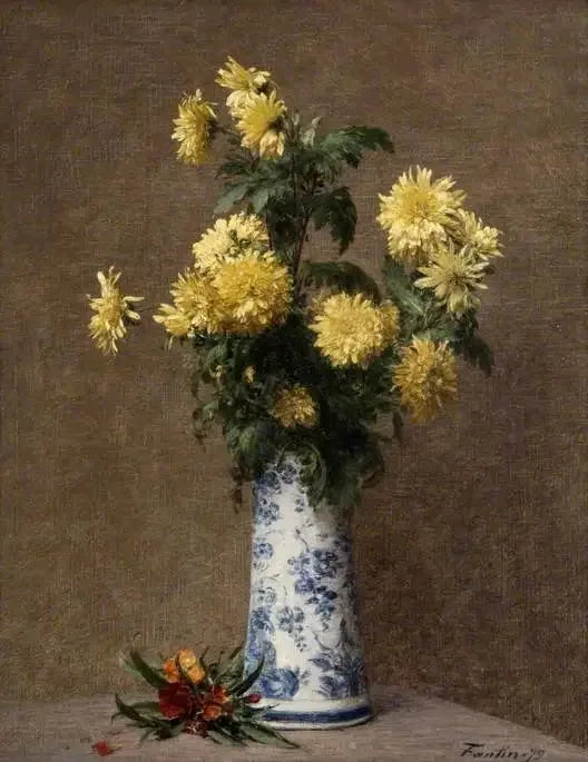 Girasoli gialli - Henri Fantin-Latour