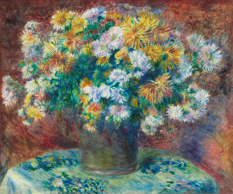 Crisantemi - Pierre-Auguste Renoir