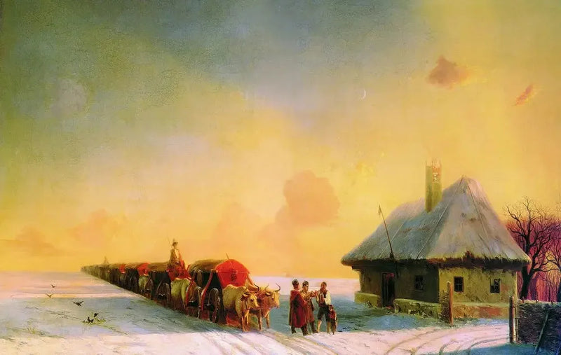 Chumaks nella Piccola Russia - Ivan Aïvazovski