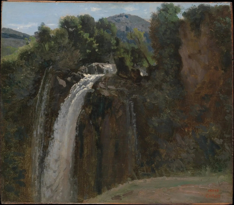 Cascata a Terni - Jean-Baptiste Camille Corot