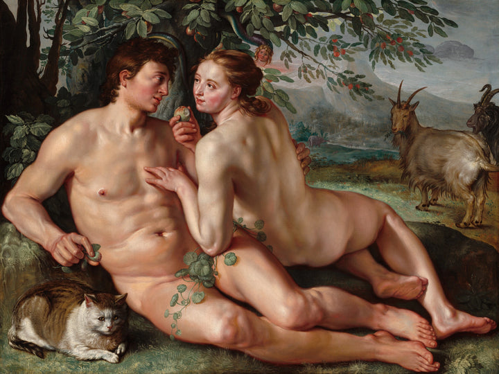 La caduta - Hendrick Goltzius