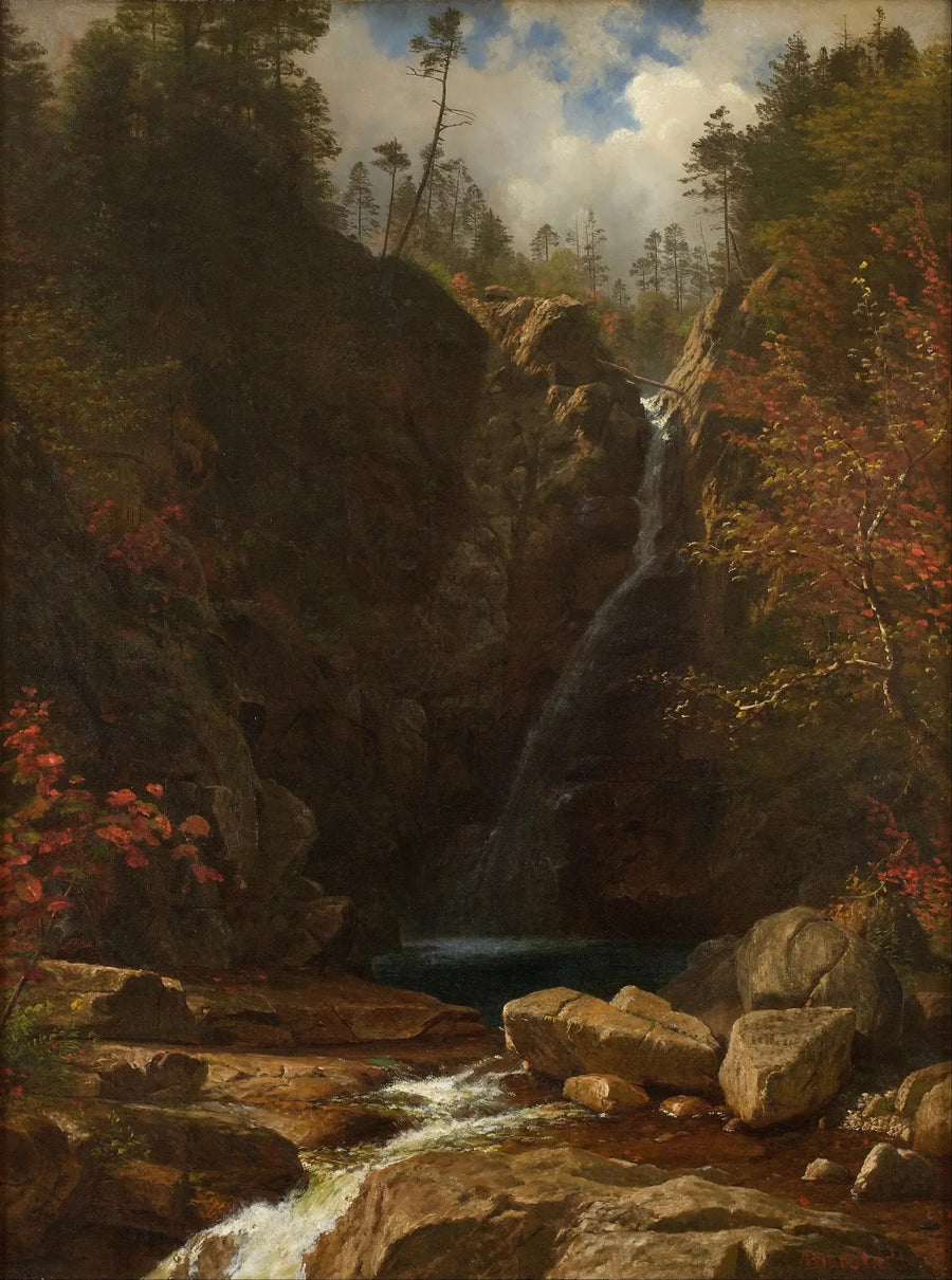 Cascate di Glen Ellis - Albert Bierstadt