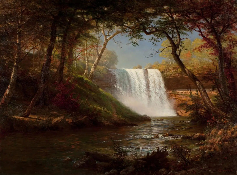 Cascate di Minnehaha - Albert Bierstadt