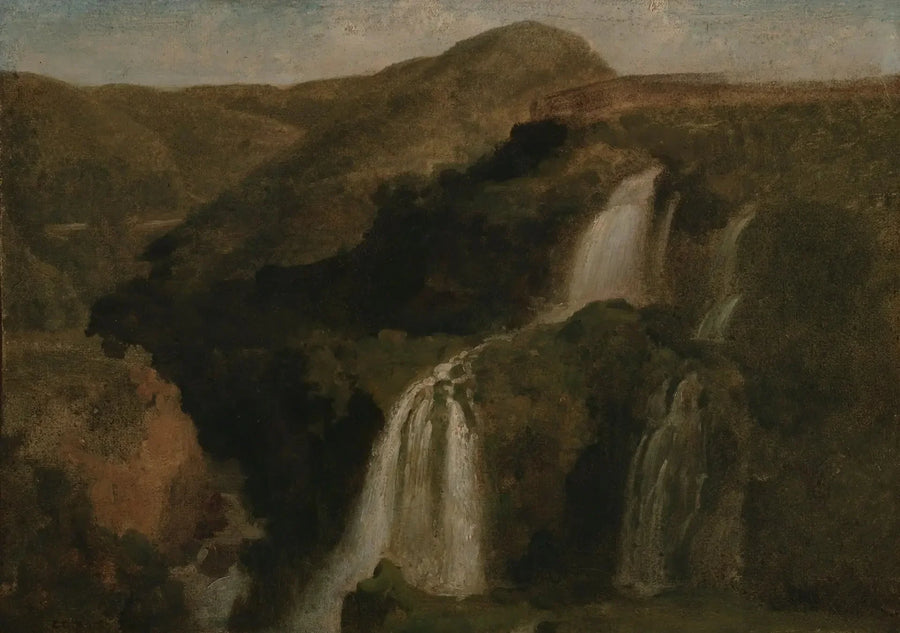 Cascate di Tivoli - Jean-Baptiste Camille Corot