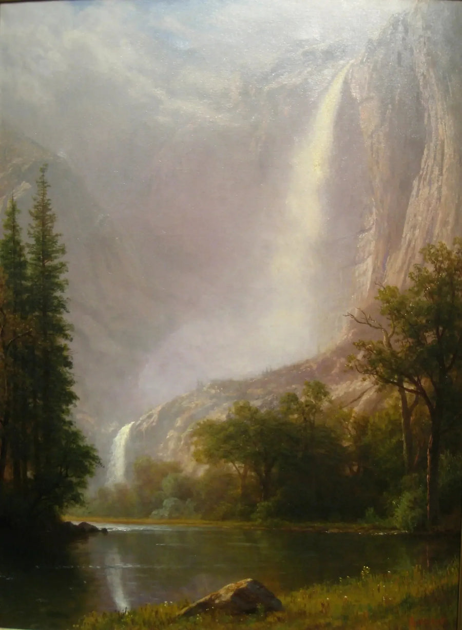 Cascate di Yosemite - Albert Bierstadt