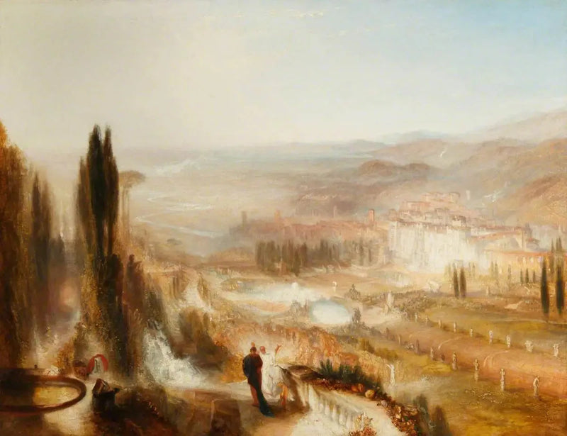 Cicerone nella sua villa a Tuscolo - J. M. W. Turner