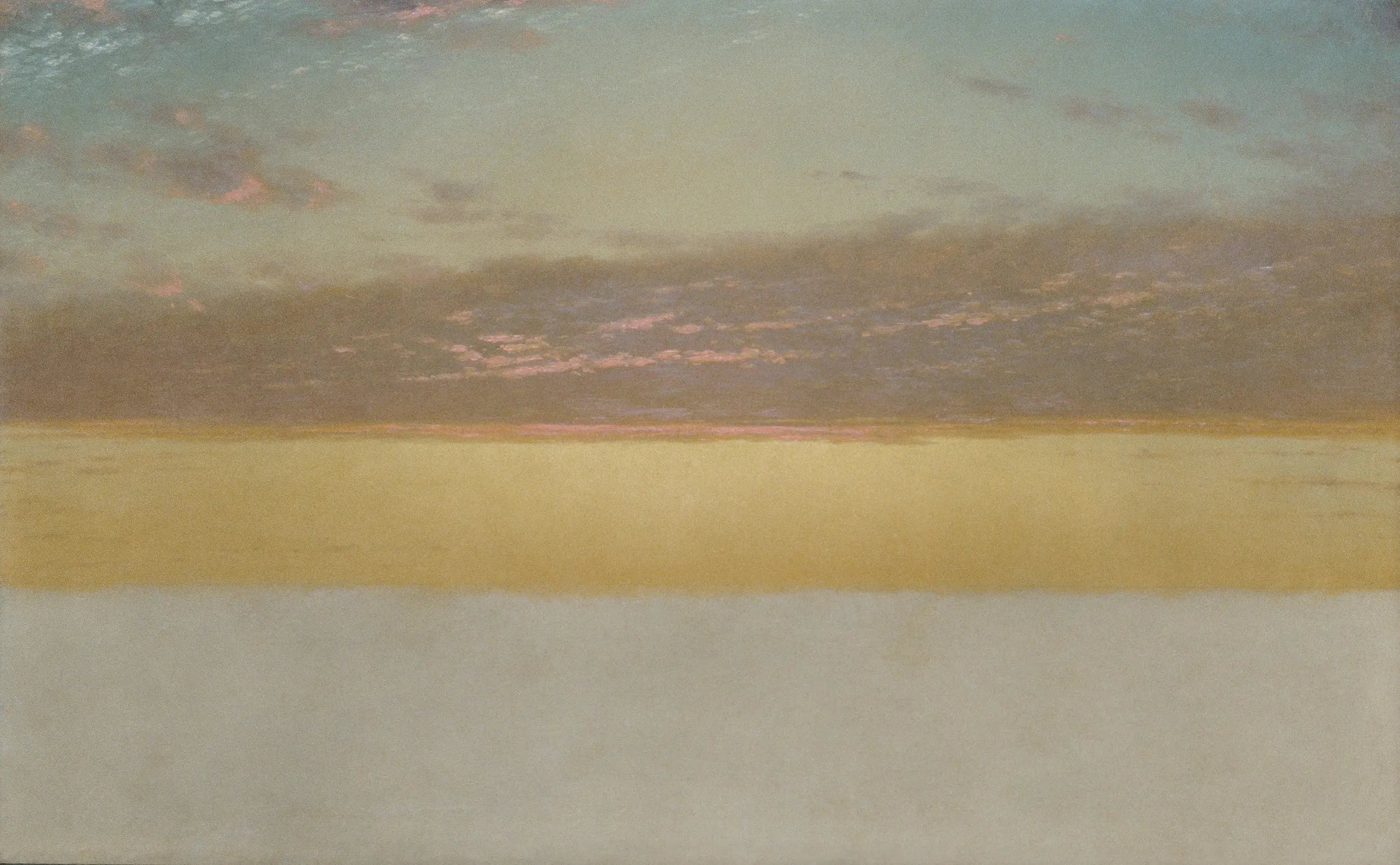 Ciel couchant - John Frederick Kensett image 1 reproduction d’œuvre d’art à l’huile