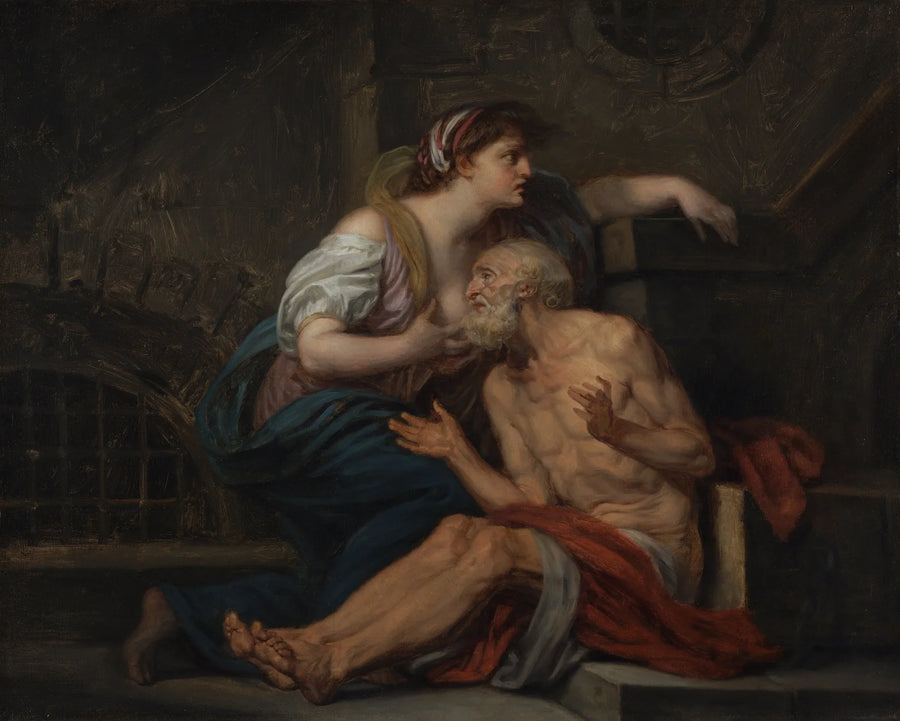 Cimon et Pero : « La carità romana » - Jean-Baptiste Greuze