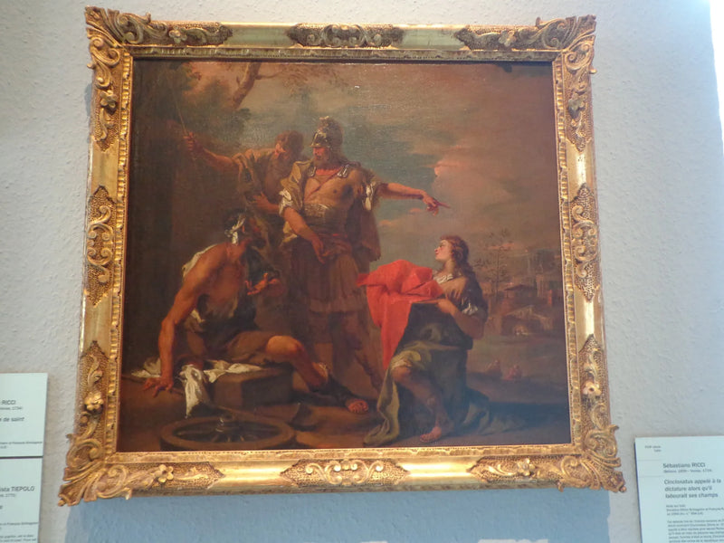 Cincinnatus chiamato dal campo - Sebastiano Ricci