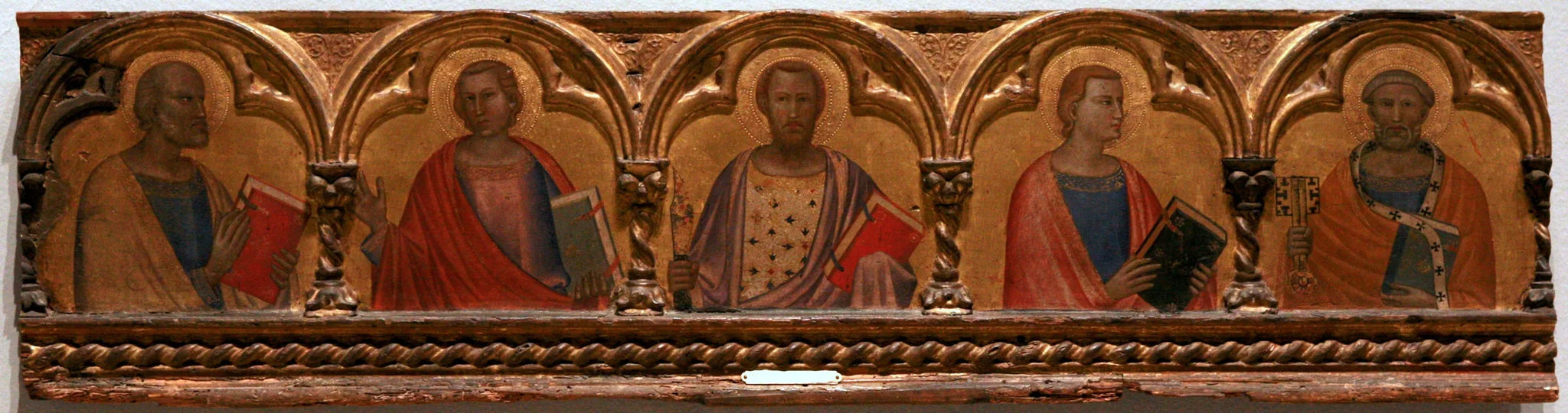 Cinq Apôtres - Allegretto Nuzi image 1 copie de tableau peinte à la main