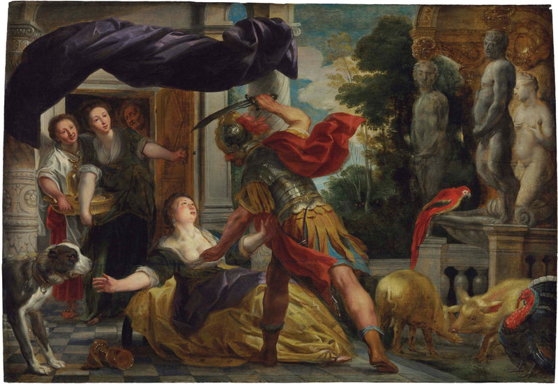 Circé et Ulysse - Jacob Jordaens