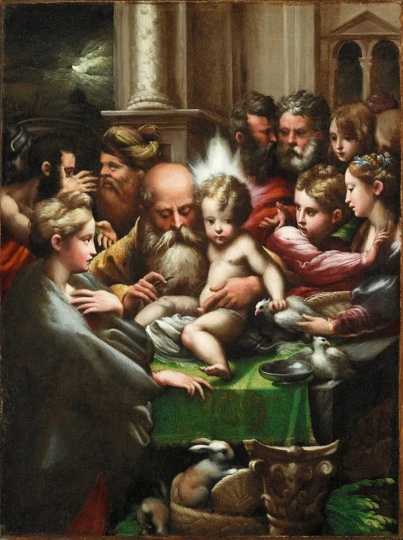 Circoncisione di Gesù - Parmigianino