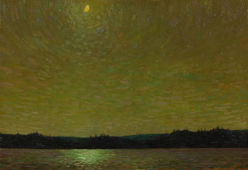 Chiaro di luna, inizio serata - Tom Thomson